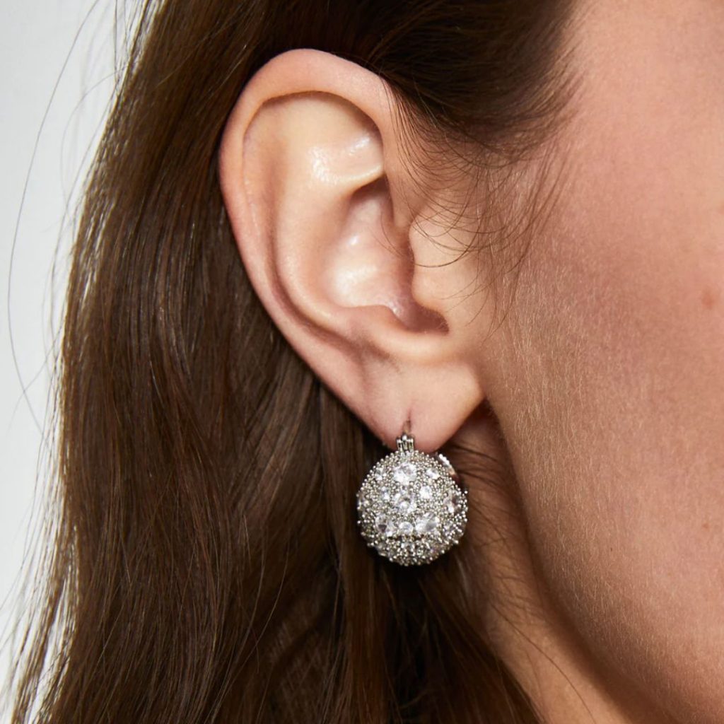 ORECCHINI EMMA SFERA ZIRCON