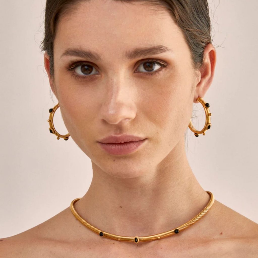 Orecchini Kay P. Natural Oro-NALÌ